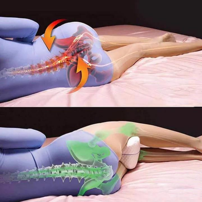 Ortopéd Memóriahabos Lábközi Párna Csípő-, Derék- és Hátfájdalmak Enyhítésére