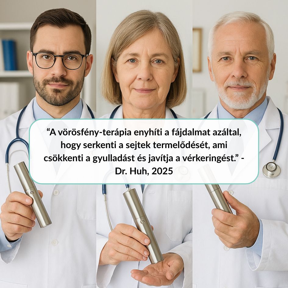 Vörösfényterápiás Lámpa - Gyulladáscsökkentésre