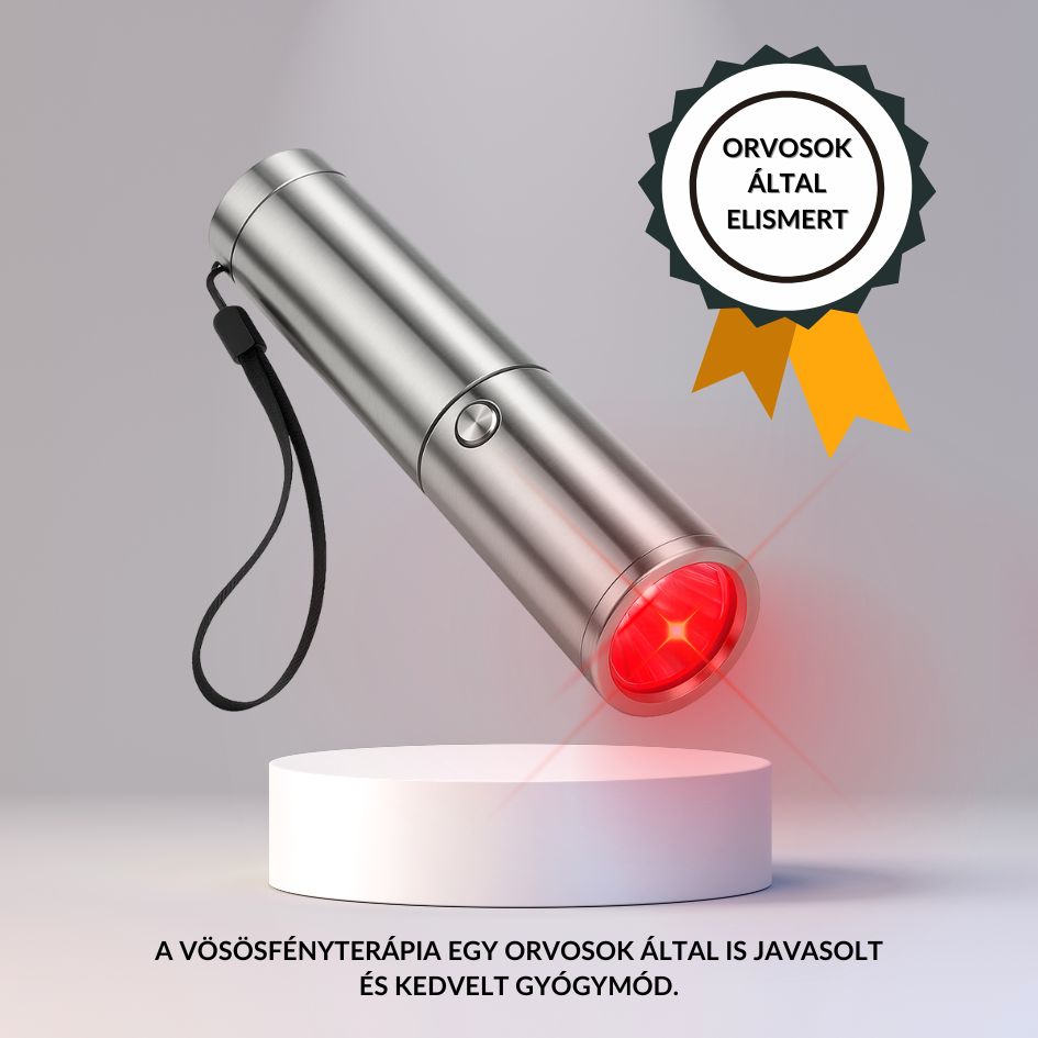 Vörösfényterápiás Lámpa - Gyulladáscsökkentésre