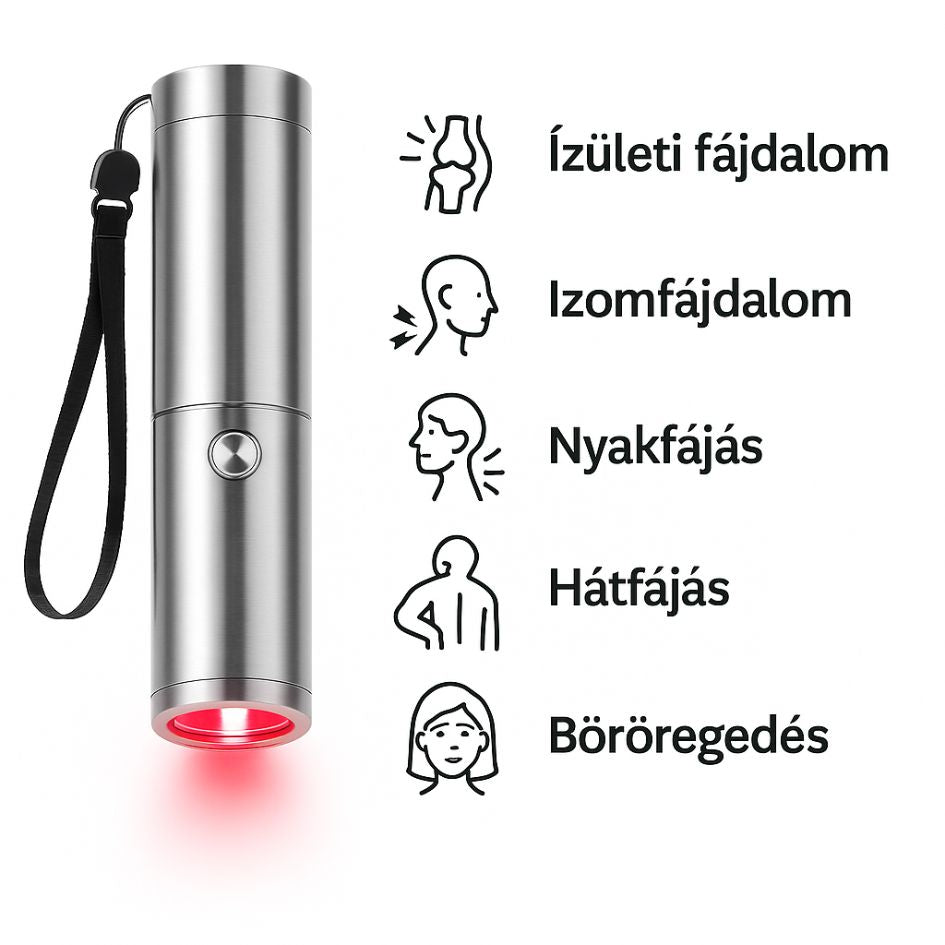 Vörösfényterápiás Lámpa - Gyulladáscsökkentésre