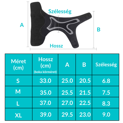 STABIL Bokarögzítő és Bokatámasz (1 pár, 2 darab)